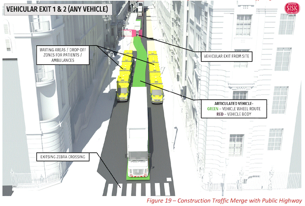 Construction Traffic Merge with Public Highway